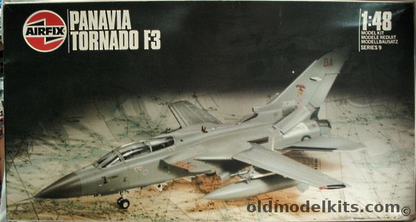 Airfix 1/48 Panavia Tornado F3 - RAF 299 OCU/65th Sq Coningsby or 29th Sqn Coningsby 1987, 09175 plastic model kit